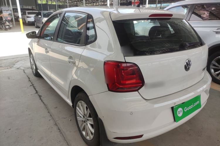 Used Volkswagen Polo 2014 1.6L Automatic Comfort Edition Rear Left 45 Deg