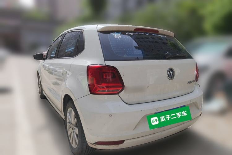 Used Volkswagen Polo 2014 1.6L Automatic Comfort Edition Rear Left 45 Deg
