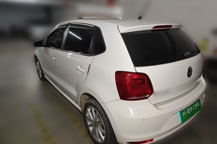 Used Volkswagen Polo 2014 1.6L Automatic Comfort Edition Rear Left 45 Deg
