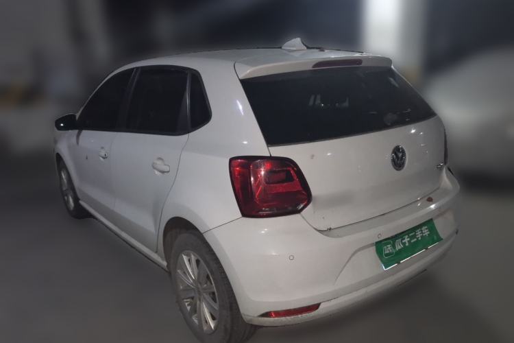 Used Volkswagen Polo 2014 1.6L Automatic Comfort Edition Rear Left 45 Deg