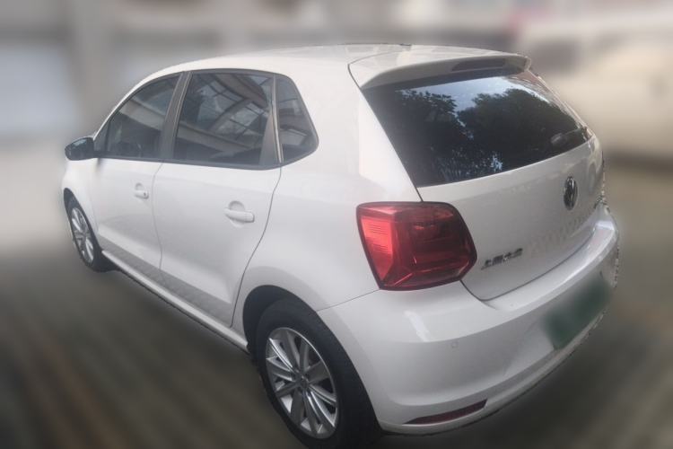 Used Volkswagen Polo 2014 1.6L Automatic Comfort Edition Rear Left 45 Deg