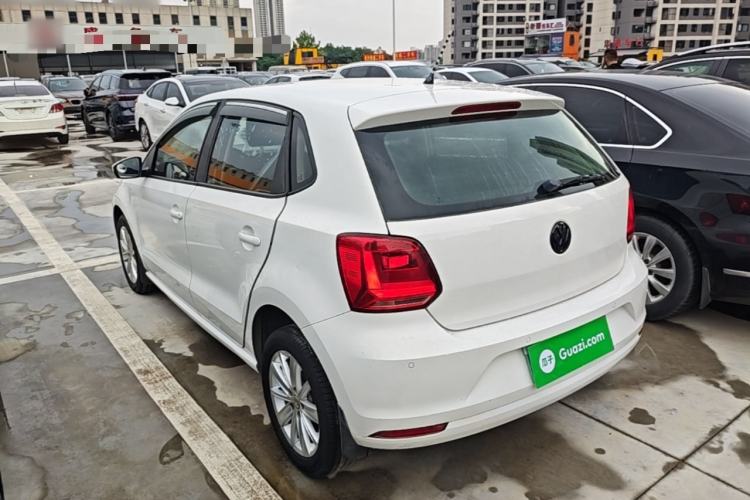 Used Volkswagen Polo 2014 1.6L Automatic Comfort Edition Rear Left 45 Deg