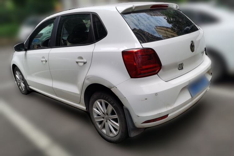 Used Volkswagen Polo 2014 1.6L Automatic Comfort Edition Rear Left 45 Deg