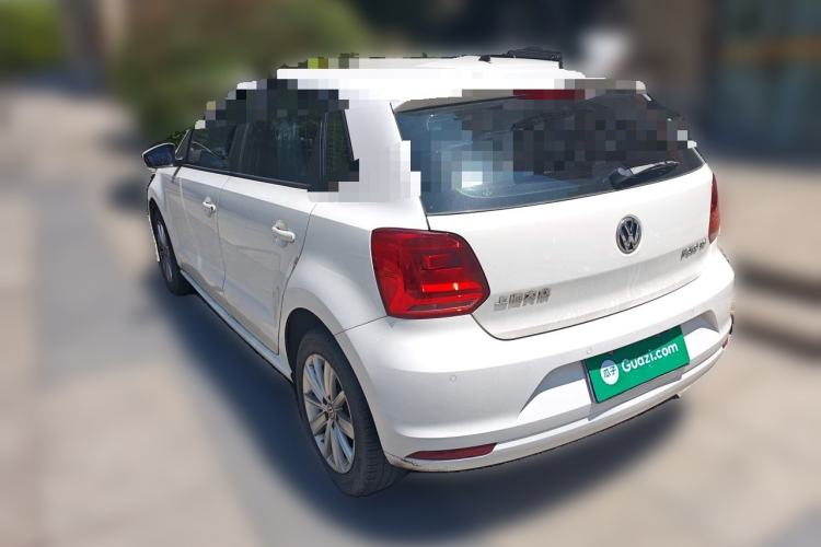 Used Volkswagen Polo 2014 1.6L Automatic Comfort Edition Rear Left 45 Deg