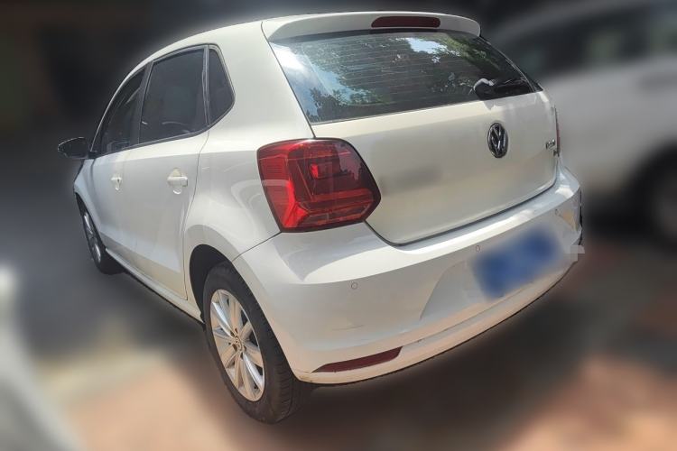 Used Volkswagen Polo 2014 1.6L Automatic Comfort Edition Rear Left 45 Deg