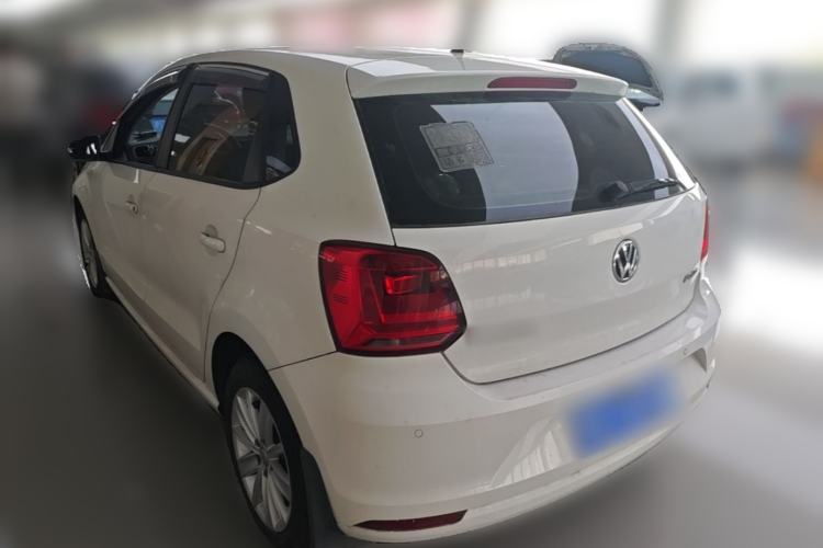 Used Volkswagen Polo 2014 1.6L Automatic Comfort Edition Rear Left 45 Deg