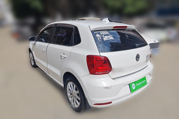 Used Volkswagen Polo 2014 1.6L Automatic Luxury Edition Rear Left 45 Deg