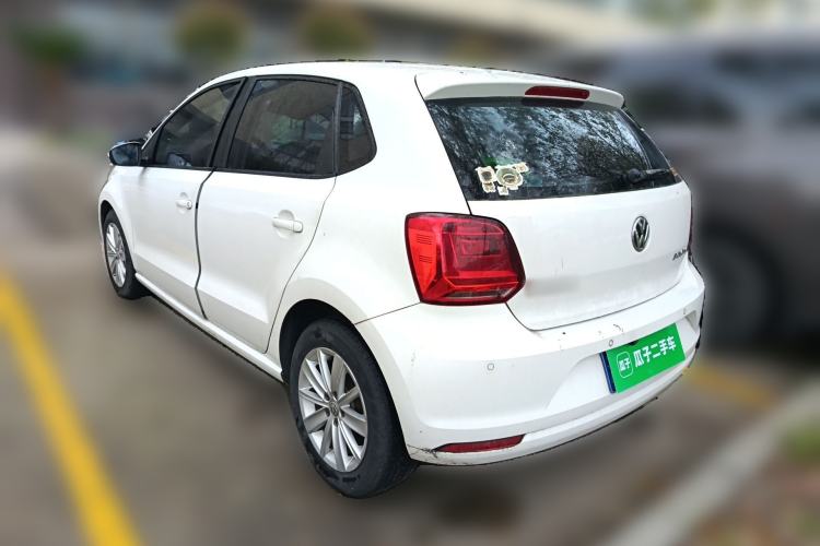 Used Volkswagen Polo 2014 1.6L Automatic Comfort Edition Rear Left 45 Deg