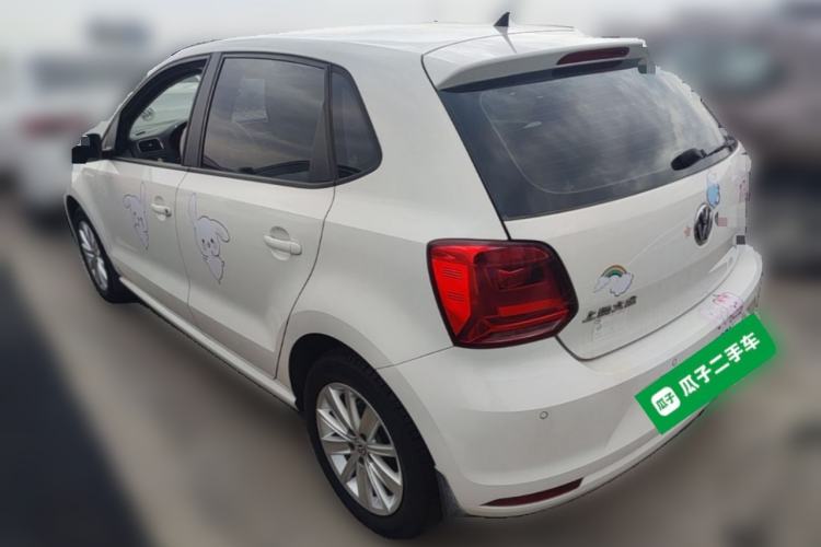 Used Volkswagen Polo 2014 1.6L Automatic Comfort Edition Rear Left 45 Deg