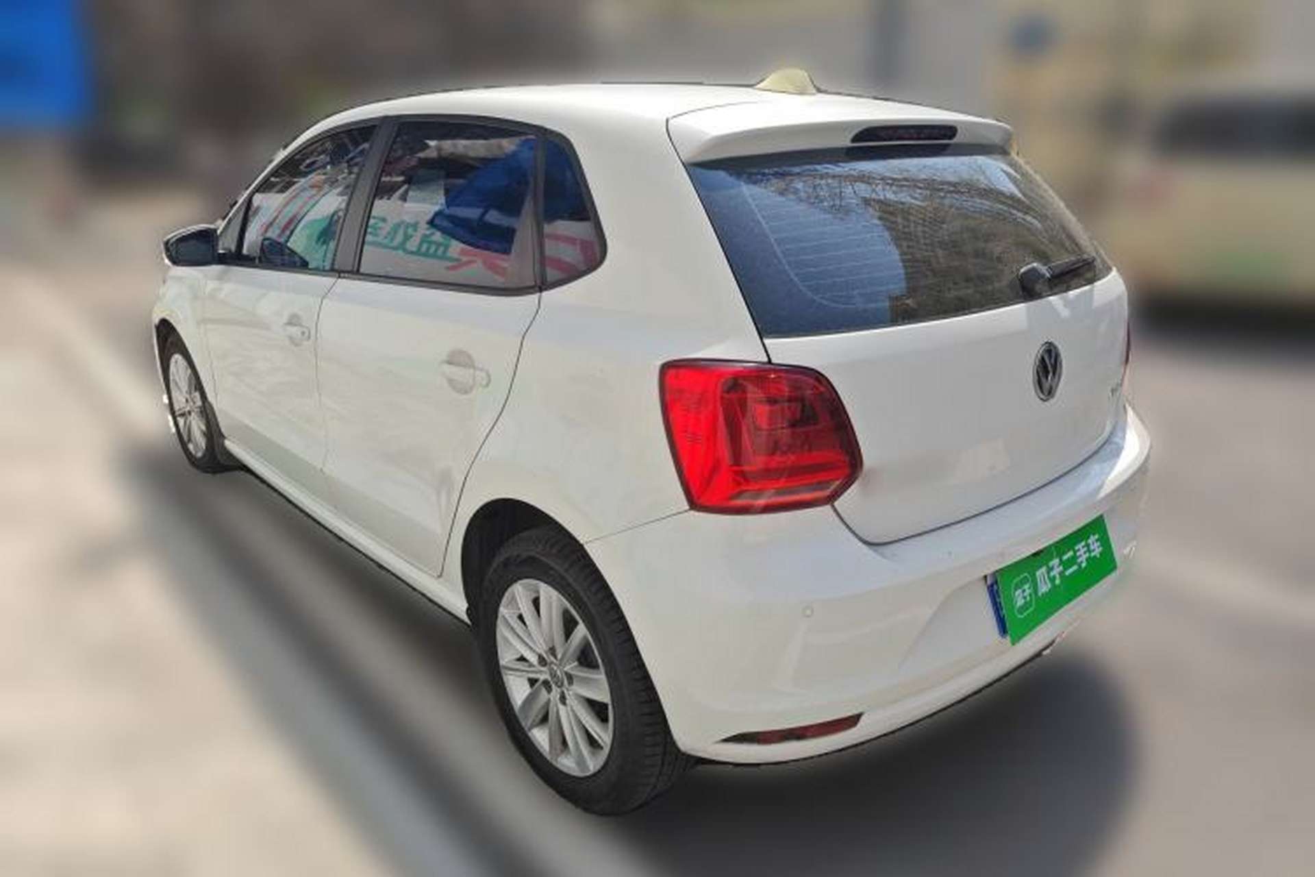 Used Volkswagen Polo 2014 1.4L Automatic Comfort Edition Rear Left 45 Deg