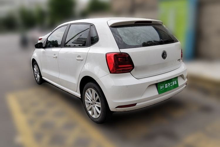 Used Volkswagen Polo 2014 1.6L Automatic Comfort Edition Rear Left 45 Deg
