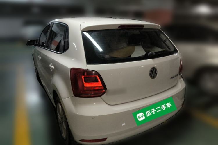 Used Volkswagen Polo 2014 1.6L Automatic Comfort Edition Rear Left 45 Deg