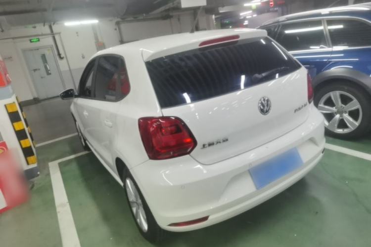 Used Volkswagen Polo 2014 1.6L Automatic Comfort Edition Rear Left 45 Deg