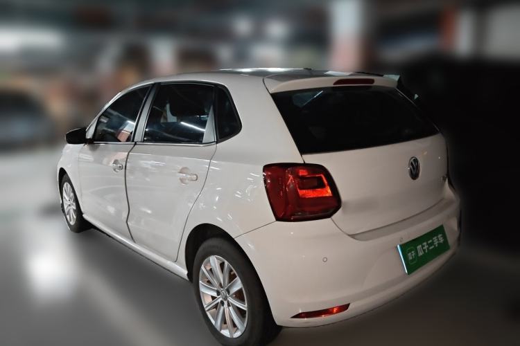 Used Volkswagen Polo 2014 1.6L Automatic Comfort Edition Rear Left 45 Deg