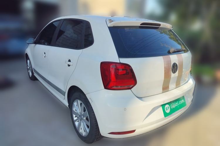 Used Volkswagen Polo 2014 1.6L Automatic Comfort Edition Rear Left 45 Deg