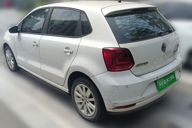 Used Volkswagen Polo 2014 1.6L Automatic Comfort Edition Rear Left 45 Deg