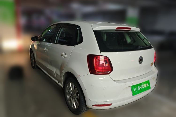 Used Volkswagen Polo 2014 1.6L Manual Comfort Edition Rear Left 45 Deg