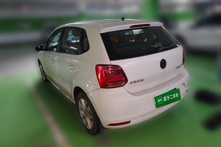 Used Volkswagen Polo 2014 1.6L Automatic Comfort Edition Rear Left 45 Deg