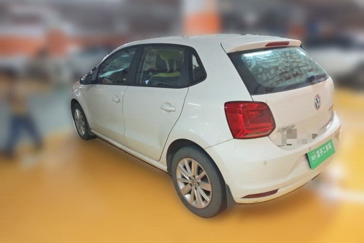 Used Volkswagen Polo 2014 1.6L Automatic Comfort Edition Rear Left 45 Deg