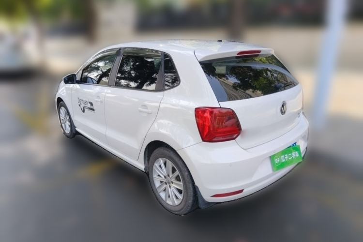 Used Volkswagen Polo 2014 1.6L Automatic Comfort Edition Rear Left 45 Deg