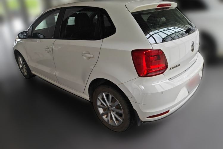 Used Volkswagen Polo 2014 1.6L Automatic Luxury Edition Rear Left 45 Deg