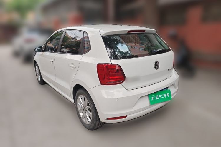 Used Volkswagen Polo 2014 1.6L Automatic Comfort Edition Rear Left 45 Deg