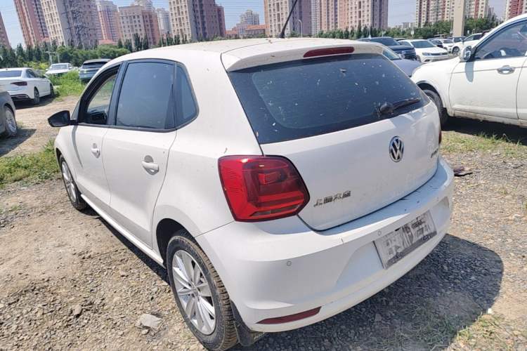 Used Volkswagen Polo 2014 1.4L Automatic Comfort Edition Rear Left 45 Deg