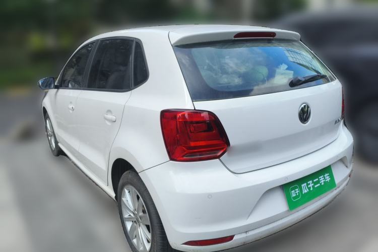 Used Volkswagen Polo 2014 1.6L Automatic Comfort Edition Rear Left 45 Deg