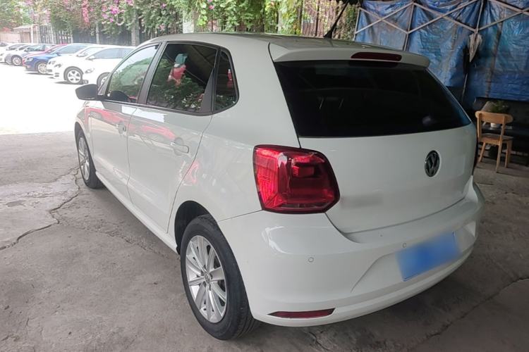 Used Volkswagen Polo 2014 1.6L Automatic Comfort Edition Rear Left 45 Deg