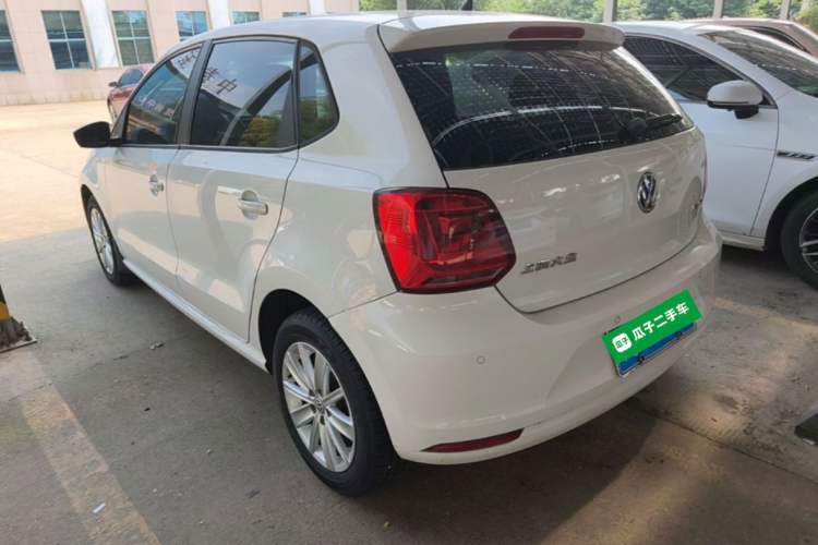 Used Volkswagen Polo 2014 1.4L Automatic Comfort Edition Rear Left 45 Deg