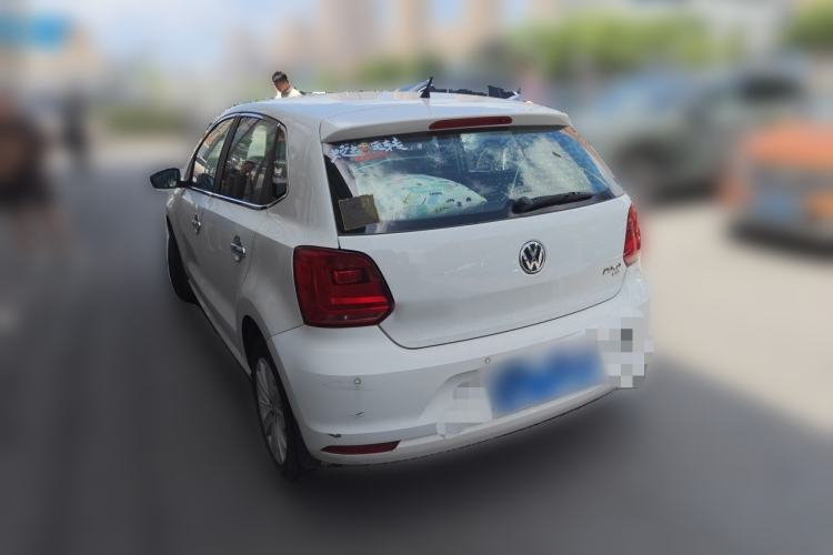 Used Volkswagen Polo 2014 1.6L Automatic Comfort Edition Rear Left 45 Deg
