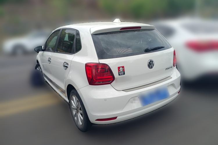Used Volkswagen Polo 2014 1.6L Automatic Comfort Edition Rear Left 45 Deg