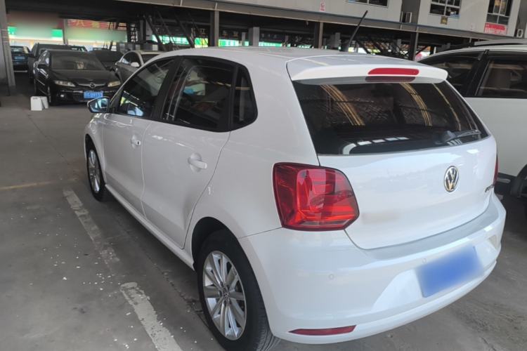 Used Volkswagen Polo 2014 1.6L Automatic Comfort Edition Rear Left 45 Deg