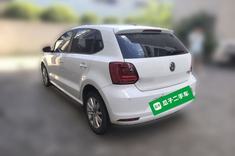 Used Volkswagen Polo 2014 1.6L Automatic Comfort Edition Rear Left 45 Deg