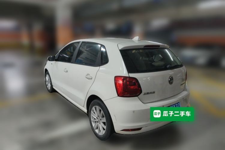 Used Volkswagen Polo 2014 1.6L Automatic Comfort Edition Rear Left 45 Deg