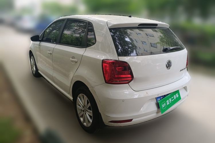Used Volkswagen Polo 2014 1.6L Automatic Comfort Edition Rear Left 45 Deg