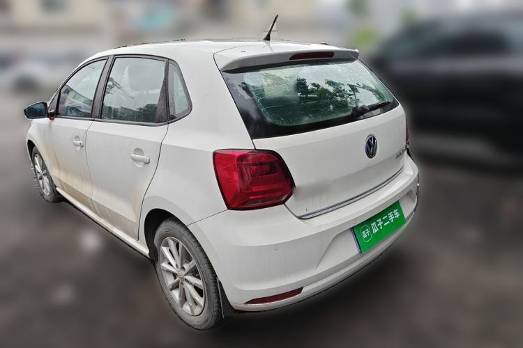 Used Volkswagen Polo 2014 1.6L Automatic Luxury Edition Rear Left 45 Deg