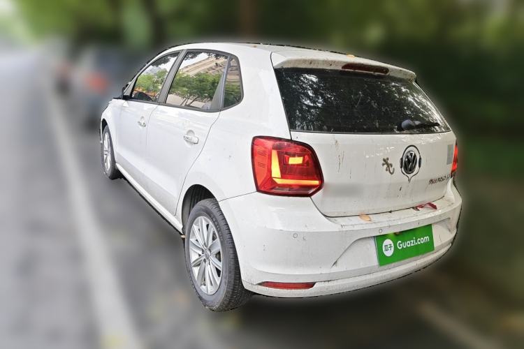Used Volkswagen Polo 2014 1.6L Automatic Comfort Edition Rear Left 45 Deg