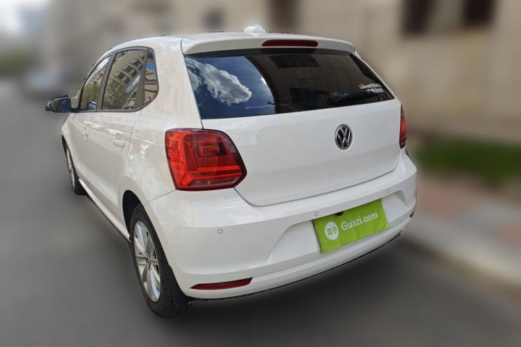 Used Volkswagen Polo 2014 1.6L Automatic Comfort Edition Rear Left 45 Deg