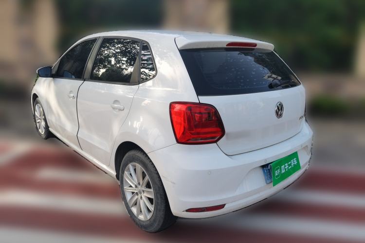 Used Volkswagen Polo 2014 1.4L Automatic Comfort Edition Rear Left 45 Deg