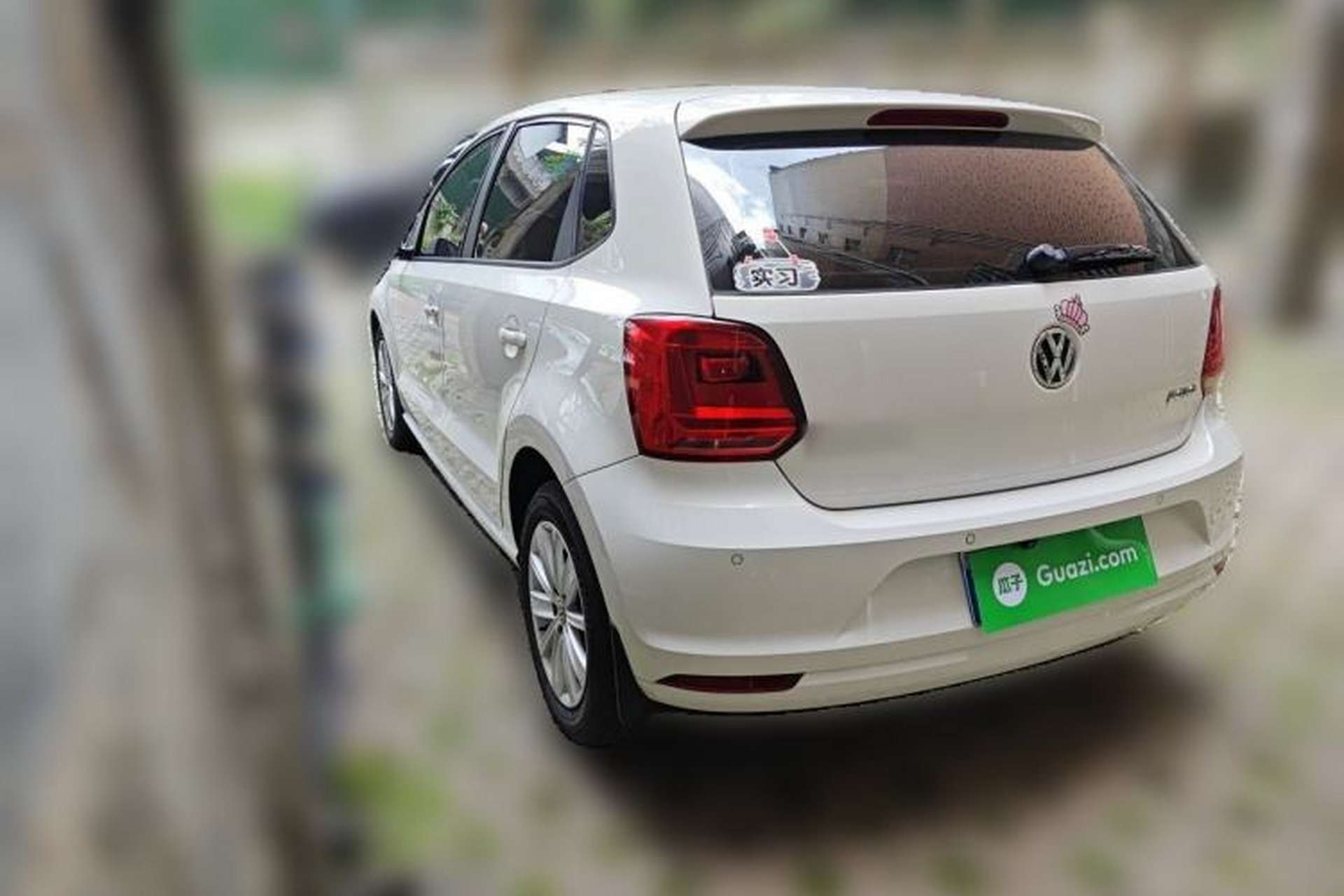Used Volkswagen Polo 2014 1.4L Automatic Comfort Edition Rear Left 45 Deg