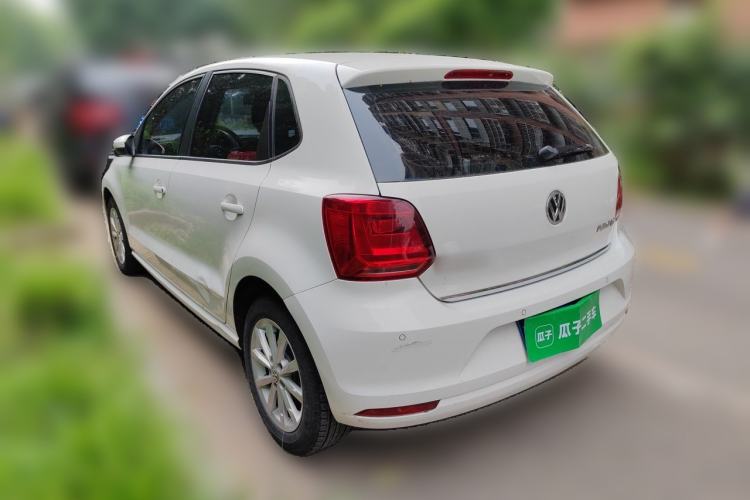 Used Volkswagen Polo 2014 1.6L Automatic Luxury Edition Rear Left 45 Deg