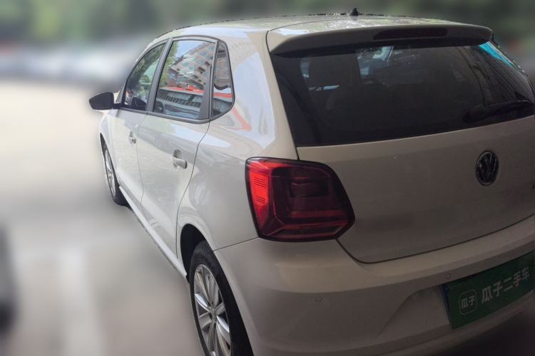 Used Volkswagen Polo 2014 1.6L Automatic Comfort Edition Rear Left 45 Deg