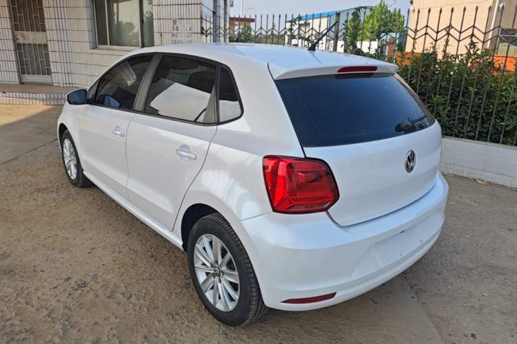 Used Volkswagen Polo 2014 1.6L Automatic Comfort Edition Rear Left 45 Deg