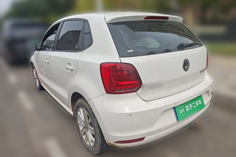 Used Volkswagen Polo 2014 1.6L Automatic Comfort Edition Rear Left 45 Deg