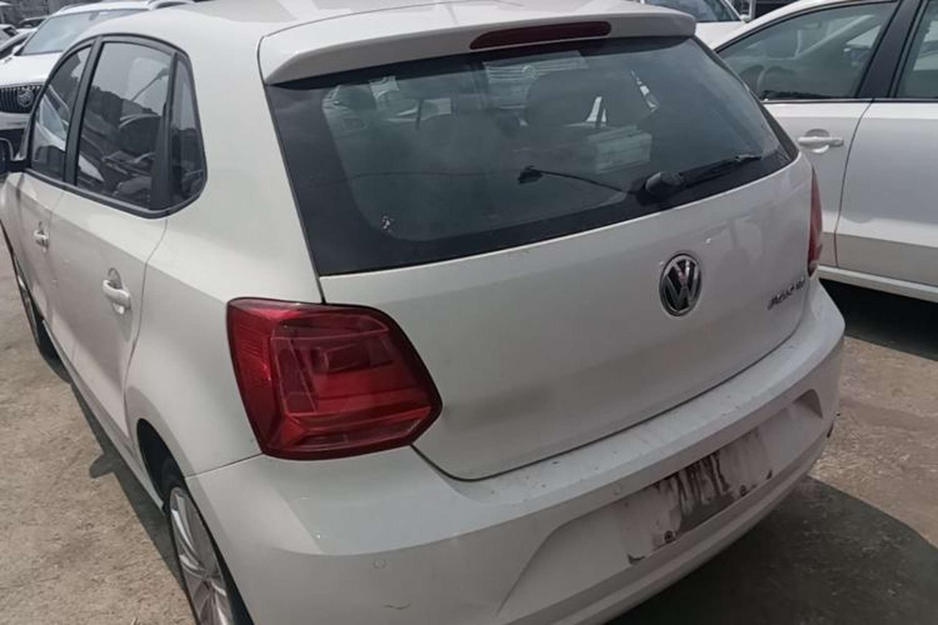 Used Volkswagen Polo 2014 1.6L Automatic Comfort Edition Rear Left 45 Deg