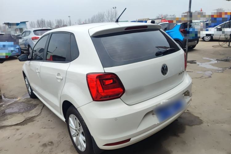 Used Volkswagen Polo 2014 1.6L Automatic Comfort Edition Rear Left 45 Deg