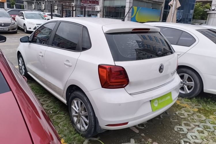 Used Volkswagen Polo 2014 1.6L Automatic Luxury Edition Rear Left 45 Deg