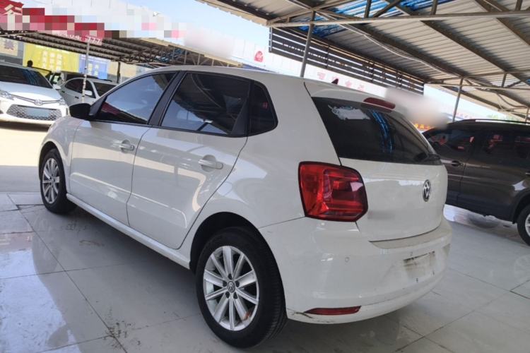 Used Volkswagen Polo 2014 1.6L Automatic Comfort Edition Rear Left 45 Deg