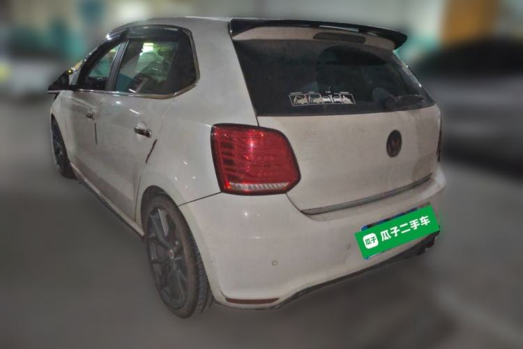 Used Volkswagen Polo 2014 1.6L Automatic Luxury Edition Rear Left 45 Deg